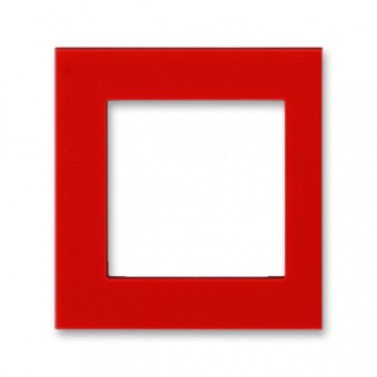 ND3901H-A250 65  Díl výměnný – kryt pro rámeček vícenásobný, krajní, červená